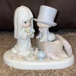 Precious Moments “Heaven bless your togetherness” bride and groom
